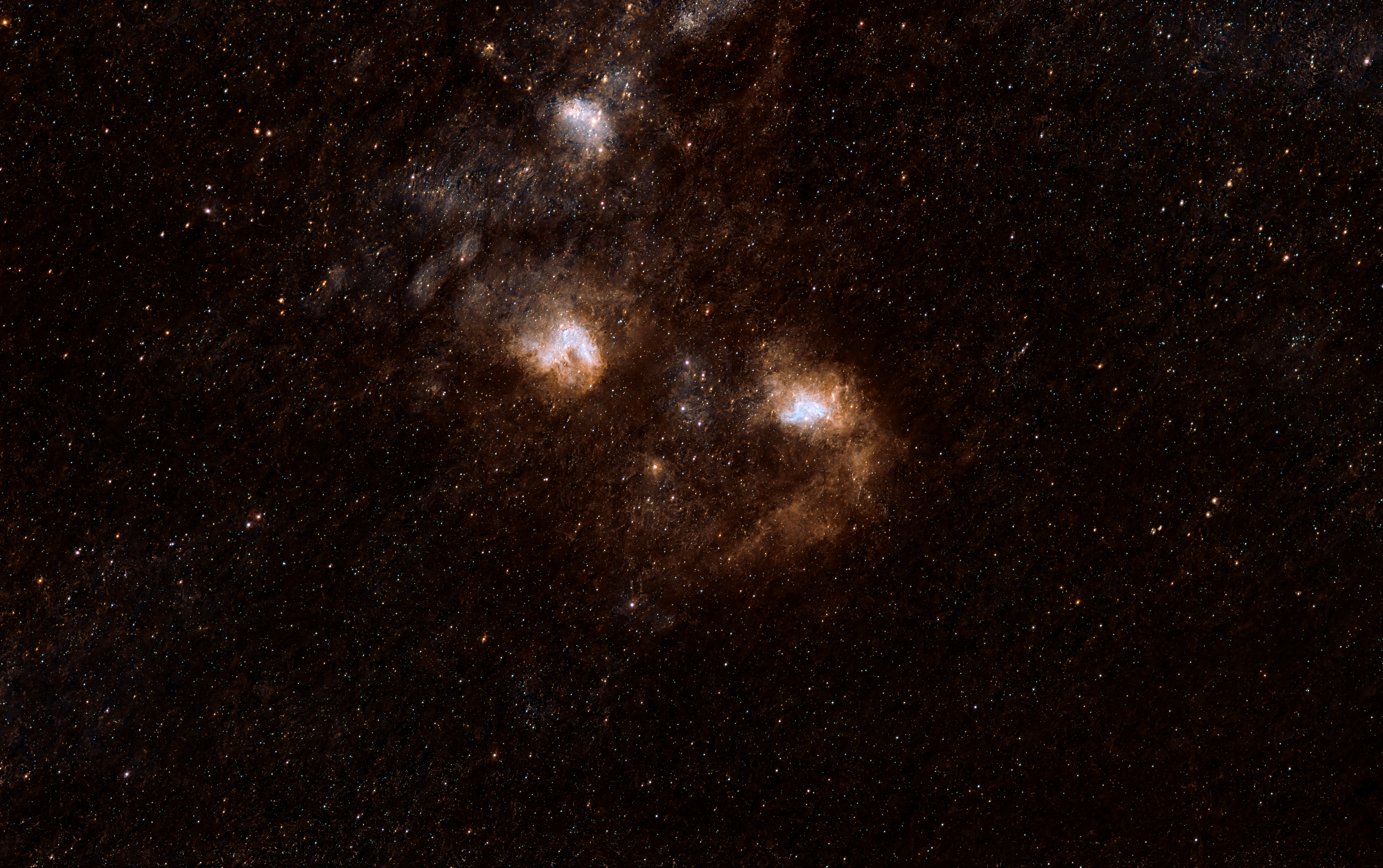 IC 405 Flaming Star Nebula in Bortle 8