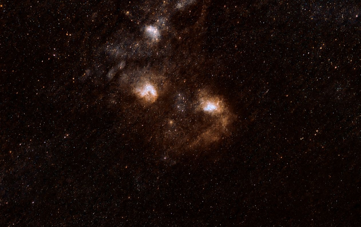 IC 405 Flaming Star Nebula in Bortle 8
