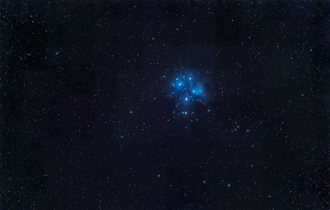 M45 Pleiades in Sai Kung (Untracked)