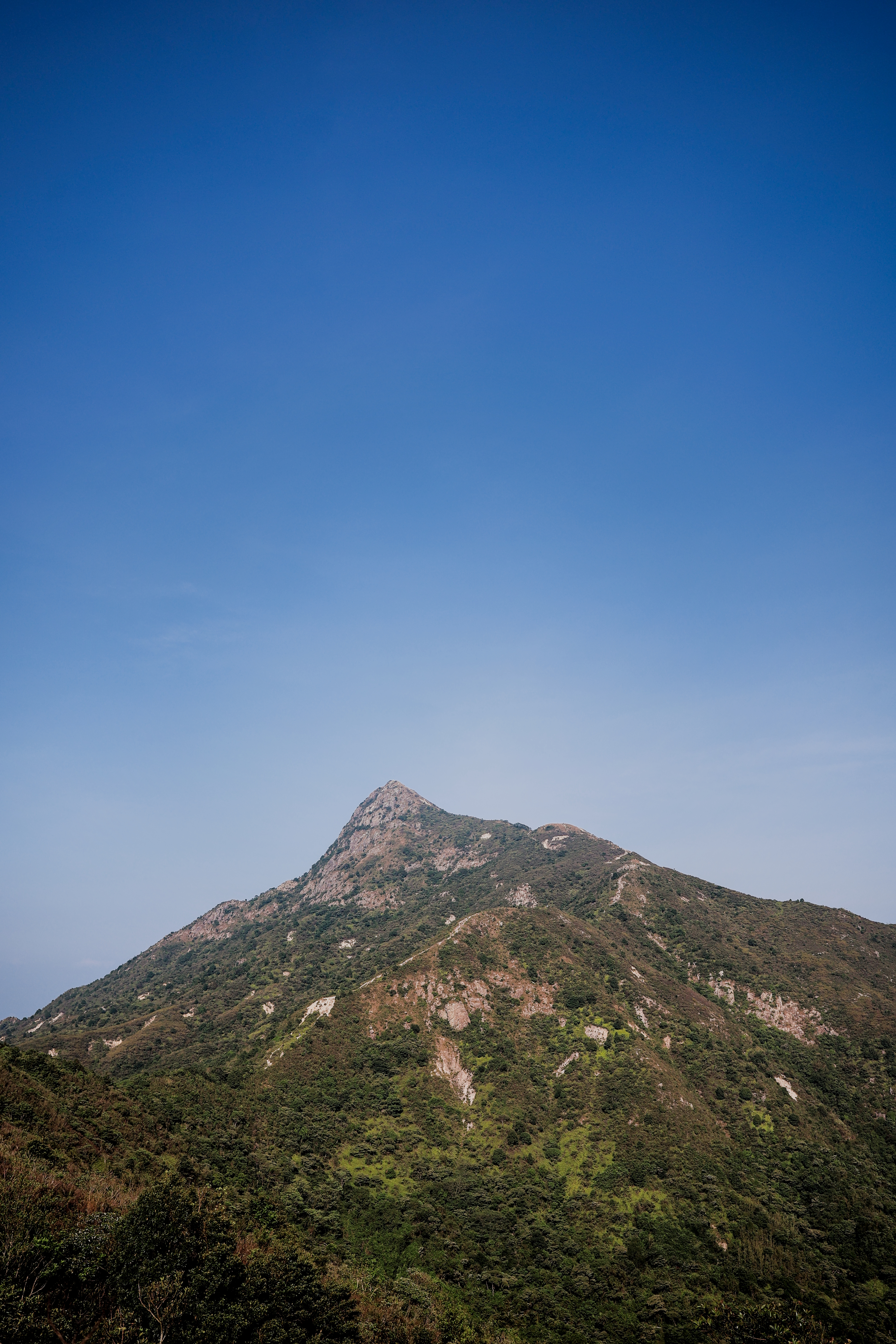 Mountain and Blue Sky